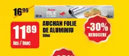 Auchan Auchan folie de aluminiu Ofertă