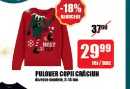 Auchan Pulover copii crăciun Ofertă