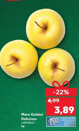 Kaufland Mere Golden Delicious Ofertă