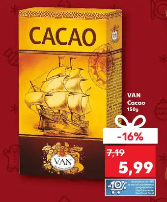 Kaufland VAN Cacao Ofertă