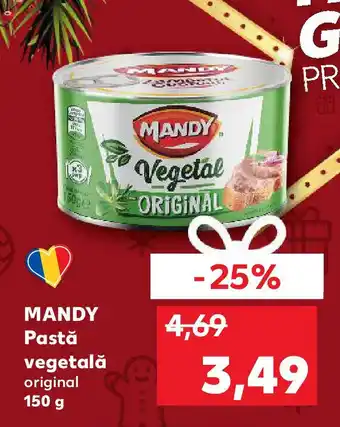 Kaufland MANDY Pastă vegetală Ofertă