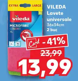 Kaufland VILEDA Lavete universale Ofertă