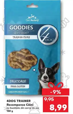 Kaufland 4DOG TRAINER Recompense Câini Ofertă