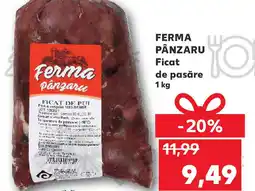 Kaufland FERMA PÂNZARU Ficat de pasăre Ofertă