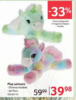 Selgros Plus unicorn Ofertă