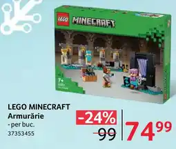 Selgros LEGO MINECRAFT Armurărie Ofertă