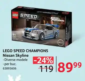 Selgros LEGO SPEED CHAMPIONS Nissan Skyline Ofertă