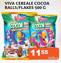 Unicarm VIVA Cereale cocoa balls/flakes Ofertă