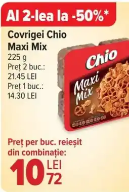 Carrefour Covrigei CHIO Maxi Mix Ofertă