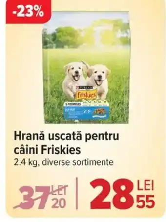 Carrefour Hrană uscată pentru câini Friskies Ofertă