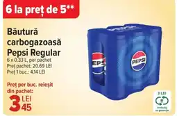 Carrefour Băutură carbogazoasă PEPSI Regular Ofertă