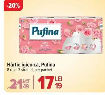 Carrefour Hârtie igienică, PUFINA Ofertă