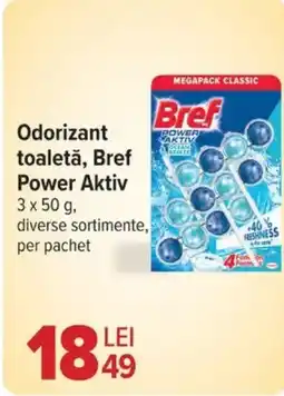 Carrefour Odorizant toaletă, BREF Power Aktiv Ofertă