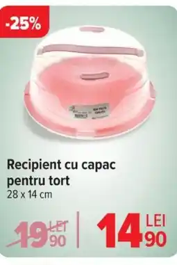 Carrefour Recipient cu capac pentru tort Ofertă