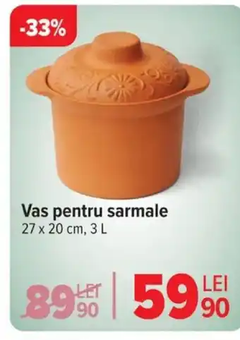 Carrefour Vas pentru sarmale Ofertă