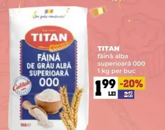 Annabella TITAN făină alba superioară 000 Ofertă