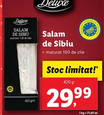 Lidl Salam de Sibiu Ofertă