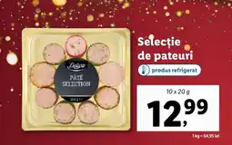 Lidl Selecţie de pateuri Ofertă