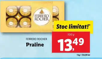 Lidl FERRERO ROCHER Praline Ofertă