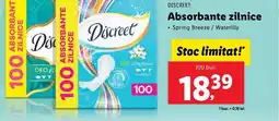 Lidl DISCREET Absorbante zilnice Ofertă