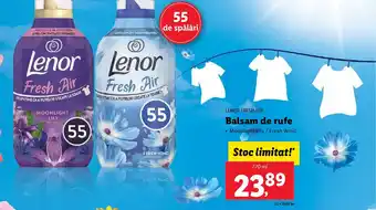 Lidl LENOR FRESH AIR Balsam de rufe Ofertă