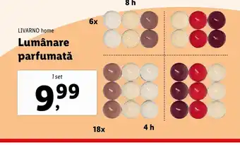 Lidl LIVARNO home Lumânare parfumată Ofertă