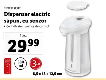 Lidl SILVERCREST Dispenser electric săpun, cu senzor Ofertă