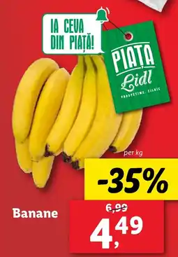 Lidl Banane Ofertă