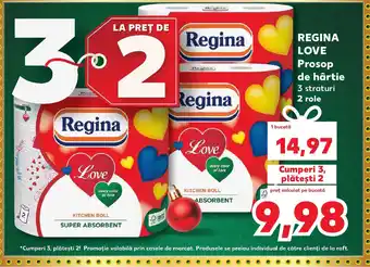 Kaufland REGINA LOVE Prosop de hârtie Ofertă