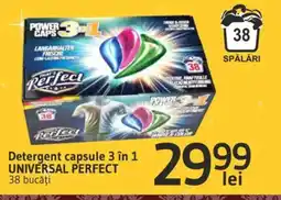 Supeco Detergent capsule 3 în 1 UNIVERSAL PERFECT Ofertă