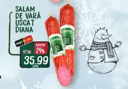 Diana Supermarket Salam de vară uscat DIANA Ofertă