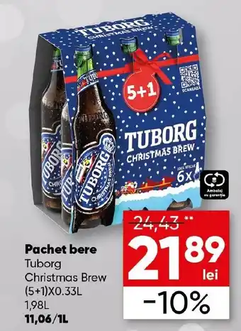 PROFI Pachet bere TUBORG Christmas Brew Ofertă