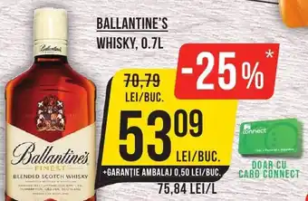 Mega Image BALLANTINE'S Whisky Ofertă