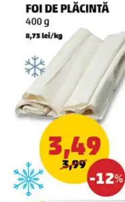 Penny Foi de plăcintă Ofertă