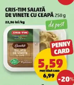 Penny CRIS-TIM Salată de vinete cu ceapă Ofertă