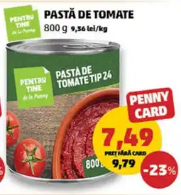 Penny Pastă de tomate Ofertă