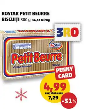 Penny ROSTAR Petit beurre biscuiti Ofertă