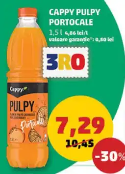 Penny CAPPY PULPY Portocale Ofertă