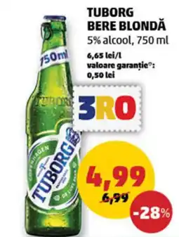 Penny TUBORG Bere blondă Ofertă