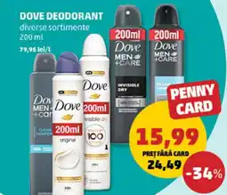 Penny DOVE Deodorant Ofertă