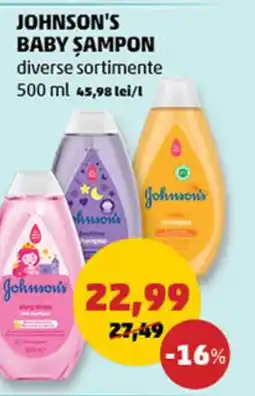 Penny JOHNSON'S Baby şampon Ofertă