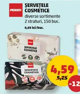 Penny Servetele cosmetice Ofertă