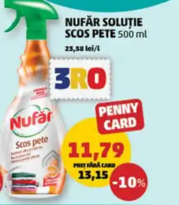 Penny NUFÅR Soluţie scos pete Ofertă