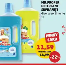 Penny MR.PROPER Detergent suprafețe Ofertă