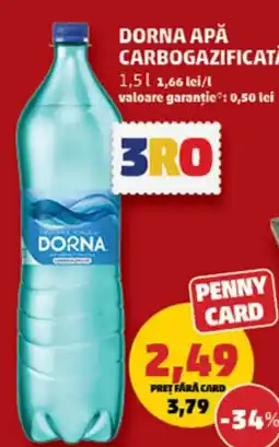 Penny DORNA Apă carbogazifictă Ofertă