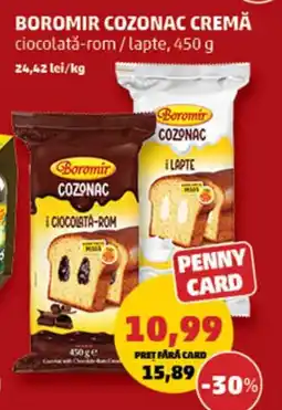 Penny BOROMIR Cozonac cremă Ofertă