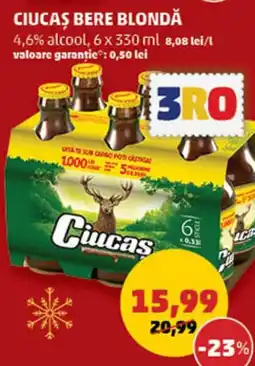 Penny CIUCAS Bere blondă Ofertă