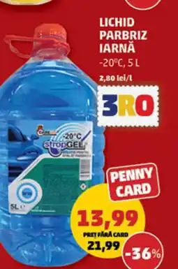 Penny Lichid parbriz iarnă Ofertă