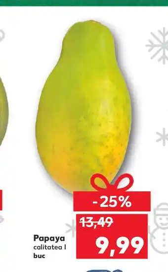 Kaufland Papaya Ofertă