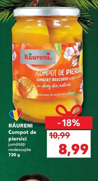 Kaufland RÂURENI Compot de piersici Ofertă